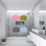 Darrahopens Home & Garden > Bathroom Accessories > Bath Mats & Rugs Blue Non-Slip Silicone Shower Massage Mat Back Scrubber with Suction Cups Exfoliating Bath Mat