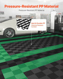 Darrahopens Home & Garden > Bathroom Accessories > Bath Mats & Rugs Interlocking Drainage Mat, 31 x 31 cm Modular Interlocking Cushion, 24 Pcs Splicing Drainage Mats, for Garage, Garden In Australia - Darrahopens
