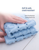 Darrahopens Home & Garden > Bathroom Accessories > Bath Mats & Rugs Ivory Round Non-Slip Massage Bath Mat 55×55cm