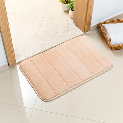 Darrahopens Home & Garden > Bathroom Accessories > Bath Mats & Rugs Khaki Ultra-Absorbent Non-Slip Thickened Bath Mat(1.8x40x120CM) - Luxurious Durable Soft Floor Rug with Rubber Backing, Hand & Machine Washable Doormat for Bathroom & Entry