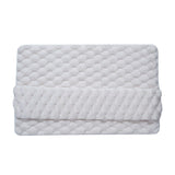 Darrahopens Home & Garden > Bathroom Accessories > Bath Mats & Rugs Luxury Plush Memory Foam Bath Mat with Foot Drying Panel - Super Absorbent & Non-Slip Bathroom Rug(Checkered gray)