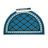 Darrahopens Home & Garden > Bathroom Accessories > Bath Mats & Rugs Mason Half Moon Bath Mat Blue