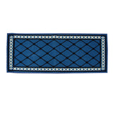 Darrahopens Home & Garden > Bathroom Accessories > Bath Mats & Rugs Mason Non Slip Bath Runner 50 x 120cm Blue