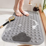 Darrahopens Home & Garden > Bathroom Accessories > Bath Mats & Rugs Non-Slip Bath Mat Shower Mat With Foot Massage, Environmentally Friendly Pvc Anti-Mold Bathroom Bathtub Mat Floor