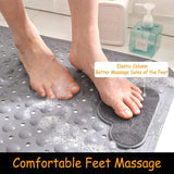 Darrahopens Home & Garden > Bathroom Accessories > Bath Mats & Rugs Non-Slip Bath Mat Shower Mat With Foot Massage, Environmentally Friendly Pvc Anti-Mold Bathroom Bathtub Mat Floor