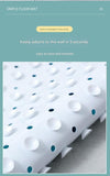 Darrahopens Home & Garden > Bathroom Accessories > Bath Mats & Rugs Non-Slip PVC Bath & Shower Mat with Suction Cups and Drainage Holes - Cartoon Ocean Theme(Black Whale)