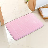 Darrahopens Home & Garden > Bathroom Accessories > Bath Mats & Rugs Pink Ultra-Absorbent Non-Slip Thickened Bath Mat(1.8x40x120CM) - Luxurious Durable Soft Floor Rug with Rubber Backing, Hand & Machine Washable Doormat for Bathroom & Entry