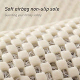 Darrahopens Home & Garden > Bathroom Accessories > Bath Mats & Rugs Quick-Dry Non-Slip Bathroom Mat 40 x 60 cm, Soft Loofah-Style Shower Rug, Gray