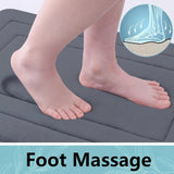 Darrahopens Home & Garden > Bathroom Accessories > Bath Mats & Rugs RED Geometric Pattern, Soft Lightweight Skin-Friendly, Bathroom Accessory, Toilet Anti-Slip Mat, Bathroom Mat, Machine Washable, Suitable for Shower Room, Bathroom Doorway, Bedroom Room Decoration, Modern Bath Mat, Durable Bathroom Floor Mat