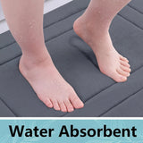 Darrahopens Home & Garden > Bathroom Accessories > Bath Mats & Rugs RED Geometric Pattern, Soft Lightweight Skin-Friendly, Bathroom Accessory, Toilet Anti-Slip Mat, Bathroom Mat, Machine Washable, Suitable for Shower Room, Bathroom Doorway, Bedroom Room Decoration, Modern Bath Mat, Durable Bathroom Floor Mat