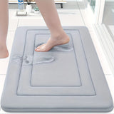 Darrahopens Home & Garden > Bathroom Accessories > Bath Mats & Rugs RED Geometric Pattern, Soft Lightweight Skin-Friendly, Bathroom Accessory, Toilet Anti-Slip Mat, Bathroom Mat, Machine Washable, Suitable for Shower Room, Bathroom Doorway, Bedroom Room Decoration, Modern Bath Mat, Durable Bathroom Floor Mat