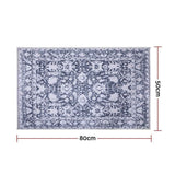 Darrahopens Home & Garden > Bathroom Accessories > Bath Mats & Rugs Soft Crystal Velvet Bath Mat 50 x 80 cm, Non-Slip Floor Rug