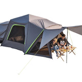 Darrahopens Home & Garden > Bathroom Accessories > Bath Mats & Rugs VEVOR SUV Tent for Camping, 10FT L x 10FT W, Waterproof PU2000mm Spacious Double Layer Design for 5-8 Person, SUV Camping Tent with Shade Awning and Mesh Windows, Includes Rainfly and Storage Bag