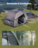 Darrahopens Home & Garden > Bathroom Accessories > Bath Mats & Rugs VEVOR SUV Tent for Camping, 8FT L x 8FT W, Waterproof PU2000mm Spacious Double Layer Design for 5-8 Person, SUV Camping Tent with Mesh Windows, Includes Rainfly & Storage Bag, for Outdoor Activities