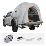 Darrahopens Home & Garden > Bathroom Accessories > Bath Mats & Rugs VEVOR Truck Bed Tent, 5.5'-6' Pickup Truck Tent with Rain Layer and Carry Bag, Waterproof PU2000mm Double Layer Truck Tent for Camping, Accommodate 2-3 Person, for Camping Traveling Outdoor Activities