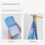 Darrahopens Home & Garden > Bathroom Accessories > Bath Towels & Robes 2 pack Quick Dry Microfiber Surf Poncho Towel（Style 2）-  Hooded Changing Robe with Zipper - Lightweight Beach Wrap for Swimming Travel In Australia - Darrahopens