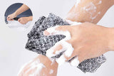 Darrahopens Home & Garden > Bathroom Accessories > Bath Towels & Robes Back Scrubber for Shower Exfoliating Body Scrubber Bath Towel Shower Back Washer Scrub Wash Cloth Exfoliating Washcloth Towel for Men Women