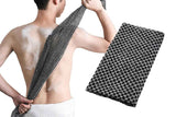 Darrahopens Home & Garden > Bathroom Accessories > Bath Towels & Robes Back Scrubber for Shower Exfoliating Body Scrubber Bath Towel Shower Back Washer Scrub Wash Cloth Exfoliating Washcloth Towel for Men Women