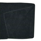 Darrahopens Home & Garden > Bathroom Accessories > Bath Towels & Robes Black Cotton Towel 35x75cm Soft Thick Absorbent Bath Gym Travel Use