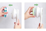 Darrahopens Home & Garden > Bathroom Accessories > Bath Towels & Robes Electric Back Scrubber Body Brush Exfoliating Bath Brush for Shower - Green