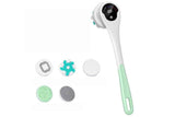 Darrahopens Home & Garden > Bathroom Accessories > Bath Towels & Robes Electric Back Scrubber Body Brush Exfoliating Bath Brush for Shower - Green
