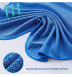 Darrahopens Home & Garden > Bathroom Accessories > Bath Towels & Robes Grey Instant Cooling Hooded Towel U-Shaped Sun Protection Quick Dry Scarf with Carabiner Pouch for Local Outdoor Sports and Gym Workouts
