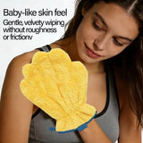 Darrahopens Home & Garden > Bathroom Accessories > Bath Towels & Robes Towels - Unisex Quick-Dry Hair Drying Towel - New Quick-Drying Bath Towel - Absorbent and Quick-Drying Coral Fleece Towel - Suitable for Wet, Long and Thick Hair - - Glove Design - Yellow
