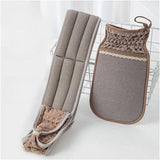 Darrahopens Home & Garden > Bathroom Accessories > Bath Towels & Robes Two-Piece Bath Towel Set – Back Cleanser for Deep Skin Cleansing – Scrub Washcloth for Shower – Suitable for Men and Women (Brown)