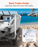 Darrahopens Home & Garden > Bathroom Accessories > Bath Towels & Robes VEVOR Boat Trailer Guide, 1016mm Adjustable Design Trailer Guide Poles, 2PCS High-Hardness Steel Trailer Guide-Ons, Trailer Guides with PVC Pipe Posts, for Ski Boat, Fishing Boat or Sailboat Trailer