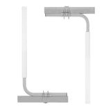 Darrahopens Home & Garden > Bathroom Accessories > Bath Towels & Robes VEVOR Boat Trailer Guide, 1016mm Adjustable Design Trailer Guide Poles, 2PCS High-Hardness Steel Trailer Guide-Ons, Trailer Guides with PVC Pipe Posts, for Ski Boat, Fishing Boat or Sailboat Trailer