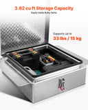 Darrahopens Home & Garden > Bathroom Accessories > Bath Towels & Robes VEVOR Truck Bed Tool Box, Heavy Duty Aluminum Tool Box with Diamond Plate, Storage Toolbox Chest Organizer Supports up to 100 kg, Ideal for Pickup, Truck Bed, RV, Trailer, 770 x 610 x 230 mm, Silver