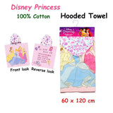 Darrahopens Home & Garden > Bathroom Accessories Caprice Disney Princess Cotton Hooded Licensed Towel 60 x 120 cm