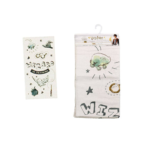Darrahopens Home & Garden > Bathroom Accessories Caprice Harry Potter Wizard in Training Cotton Beach Licensed Towel 60 x 120 cm