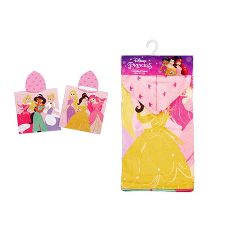 Darrahopens Home & Garden > Bathroom Accessories Caprice Princesses Pink Cotton Hooded Licensed Towel 60 x 120 cm
