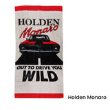Darrahopens Home & Garden > Bathroom Accessories Holden Monaro Cars Printed 100% Cotton Beach Towel 75 x 150 cm