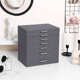 Darrahopens Home & Garden > Bathroom Accessories Jewellery Box 6 Layer 5 Drawer