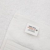Darrahopens Home & Garden > Bathroom Accessories Linenland 4 Piece Cotton Bath Towels Set - White