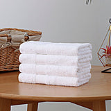 Darrahopens Home & Garden > Bathroom Accessories Linenland Bath Towel 4 Piece Cotton Hand Towels Set - White