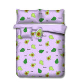 Darrahopens Home & Garden > Bathroom Accessories Ramesses Purple Avocado Kids Advventure 5 Pcs Comforter Set King