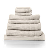 darrahopens Home & Garden > Bathroom Accessories Royal Comfort Eden Egyptian Cotton 600GSM 8 Piece Luxury Bath Towels Set - Beige