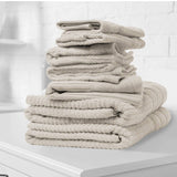 darrahopens Home & Garden > Bathroom Accessories Royal Comfort Eden Egyptian Cotton 600GSM 8 Piece Luxury Bath Towels Set - Beige