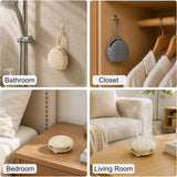 Darrahopens Home & Garden > Bathroom Accessories > Shower Accessories 2 Pcs Silicone Shower Steamer Holder Suction Cup, With Drainage, Wall Mount Shower Accessories for Bathroom, Bedroom, Closet（White & Gray） In Australia - Darrahopens