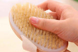 Darrahopens Home & Garden > Bathroom Accessories > Shower Accessories 2 Pieces Long Handle Back Shower Brush with Detachable Hand Strap