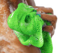 Darrahopens Home & Garden > Bathroom Accessories > Shower Accessories 2PCS African Net Sponge Body Scrubber for Exfoliating and Bathing - Green & Pink