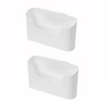 Darrahopens Home & Garden > Bathroom Accessories > Shower Accessories 2PCS Wall Mounted Storage Rack Kitchen Bathroom Cabinet Door Sundries Holder