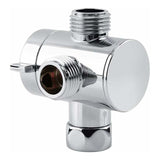 Darrahopens Home & Garden > Bathroom Accessories > Shower Accessories 3 Way Multi-Function Shower Faucet Diverter Shower Head Adapter For Shower Arm Kitchen Sink G1/2" T-Bar Faucet