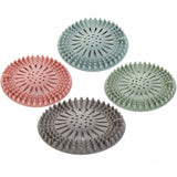 Darrahopens Home & Garden > Bathroom Accessories > Shower Accessories 4 pcs Silicone Hair Filter, Universal Drain Protector Device, Can Be Used In Bathroom, Bathtub, Kitchen, Hair Filter