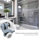 8 Pack Shower Door Roller Caster Wheel, 23 mm