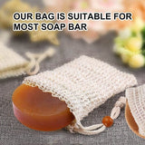 Darrahopens Home & Garden > Bathroom Accessories > Shower Accessories 8-Piece Soap Storage Bag - Soap Bag Set - Exfoliating Mesh Soap Bags - Foaming & Fast-Drying In-Shower Soap Holders - Soap Leftover Holder