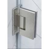 Darrahopens Home & Garden > Bathroom Accessories > Shower Accessories 90° Stainless steel Glass Shower Door L-Hinge in Chrome